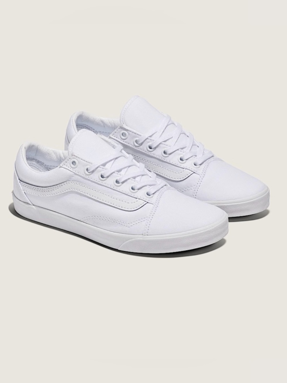 Vans white shoes 8 women
